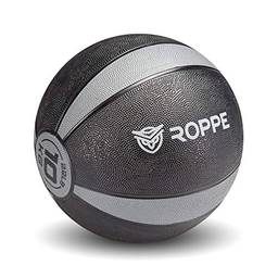 Medicine Ball Solid Bv 10Kg Cinza/Preto Roppe