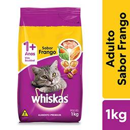 Ração Para Gatos Whiskas Frango Adultos 1kg