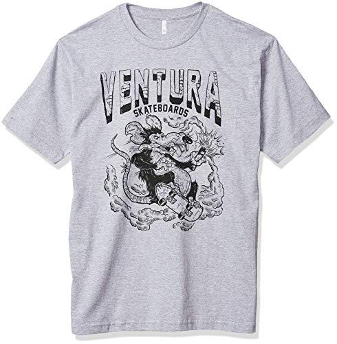 Camiseta Lester, Ventura, Masculino, Cinza Mescla, G