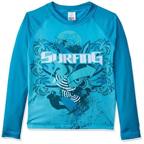 TipTop Camiseta Manga Longa Proteção Solar Surfista com Texto Verde, 4