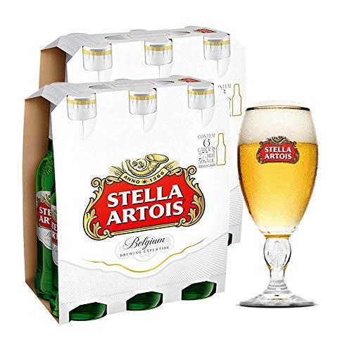 Kit Stella Artois 2 Packs (12 Unidades) + Cálice Stella Artois 250ml