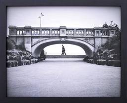 Quadro em Arquitetônico Ponte Sydney Decore Pronto Preto/ Branco 54x44cm