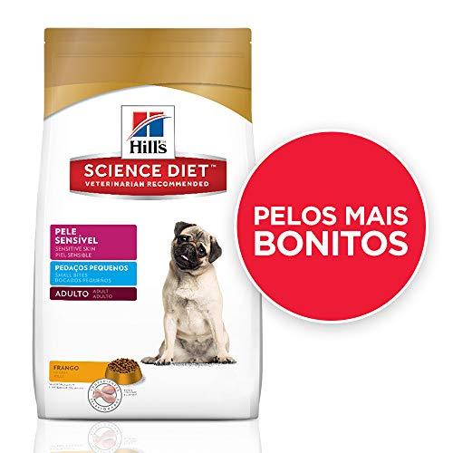 Ração Hill's Science Diet para Cães Adultos com Pele Sensível - Pedaços Pequenos - 2,5kg