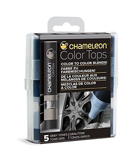 Kit 5 Color Top, Chameleon, Ct4509, Cinzas