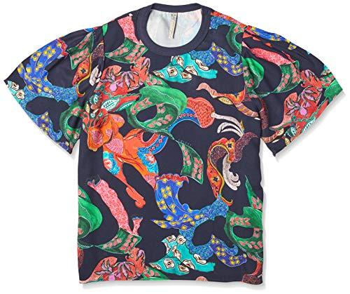 Camiseta Estampa Mulheres, Colcci, Feminino, Preto (Preto/Multicor), M