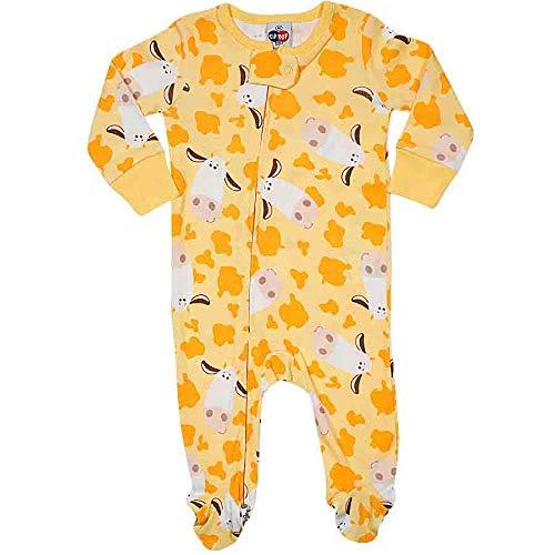 TipTop Pijama Macacão Animais Amarelo, 2T