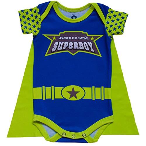 Body Bebê Fantasia Super-Herói - Isabb