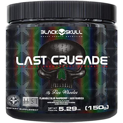 Last Crusade Pré Treino - 150g Flammabe Blue Raspberry- Black Skull, Black Skull