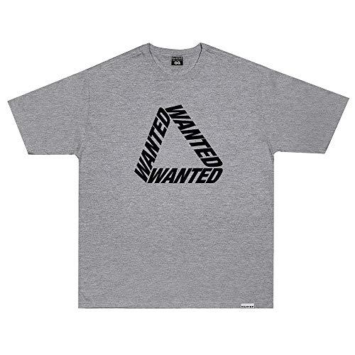 Camiseta Wanted - Escher 2 Cinza Cor:Cinza;Tamanho:M