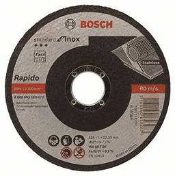 Bosch 2608603169, Disco de Corte para Inox Gr.60 - 115 mm