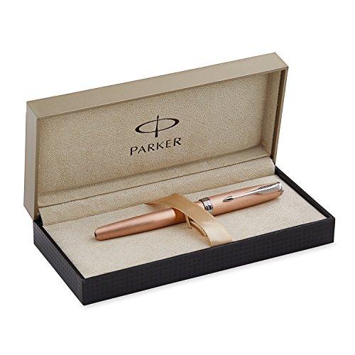 Caneta Roller Ball Parker Sonnet Ouro Rosa Ct S0947280, Parker, S0947280, N/A