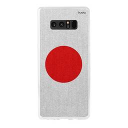 Capa Personalizada Bandeira Japão, Husky para Galaxy Note8, Capa Protetora para Celular, Colorido