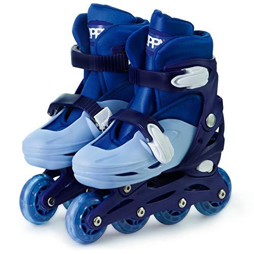 Patins In Line Ajust Azul-30-33 Mimo Style Azul