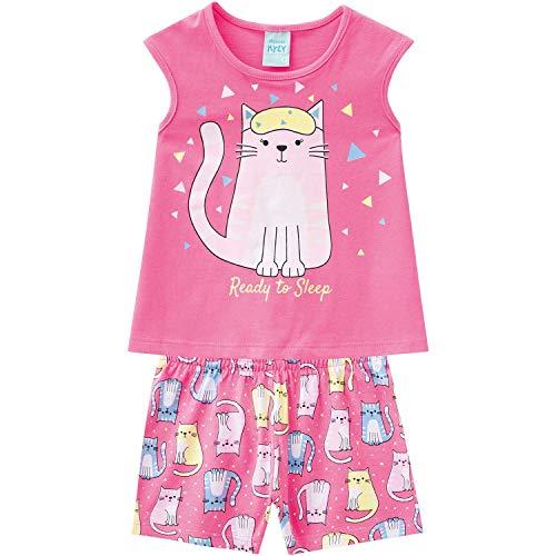 Pijama para Meninas, Kyly, Rosa, 1