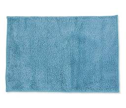 Tapete Banho Mini Chenille Etna Azul 50x70 cm Têxtil