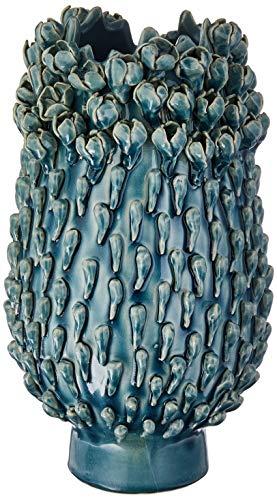 Hanzel Vaso 38 * 22cm Ceramica Azul Cn Home & Co Único