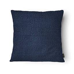 Capa de Almofada Efeito Textura Belchior Uniq Silk Home Azul 43 X 43 Cm, Silk Home