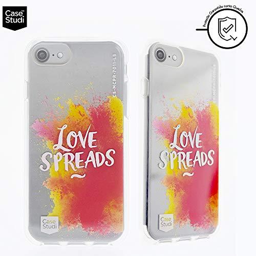 Capa Para iPhone 6/6S/7/8 Original Feminina Personalizada Love Spread Casestudi, CaseStudi, CS-I7-PR-LS, Clear