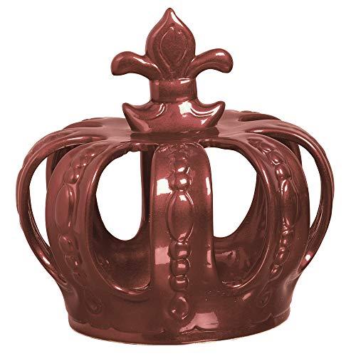 Coroa Para Enfeite Grande Ceramicas Pegorin Cobre