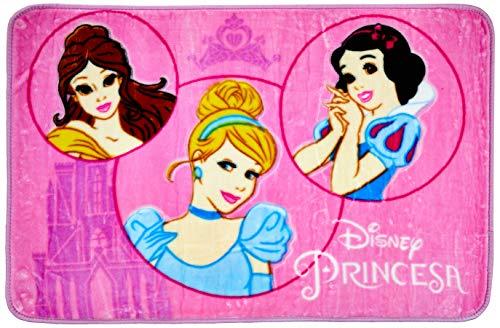 Tapete Orient Disney Retrato das Princesas Jolitex Rosa 70x110cm