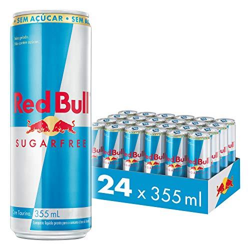 Energético sem Açúcar Red Bull Energy Drink Pack com 24 Latas de 355ml