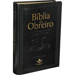 Bíblia do Obreiro Letra Grande - Capa couro sintético: Almeida Revista e Corrigida (ARC) com Letras Vermelhas