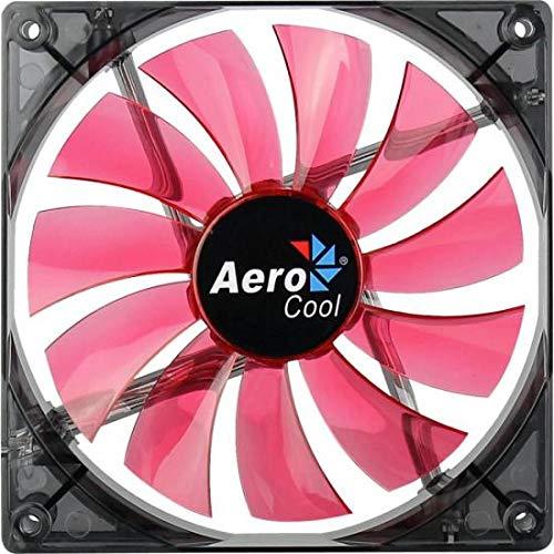 Cooler Fan 14cm RED LED EN51370 Vermelho AEROCOOL, AEROCOOL, Acessórios para Computador