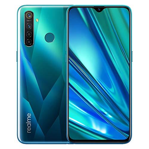 Realme 5 pro 4G 128G Mobile Phone Android, Quad Camera Speedster, 6.3 inch dew-drop fullscreen, 4035mAh batterie and VOOC charging power Type-C, ColorOS 6 realme edition
