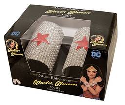 Bracelete Prateado Rubies Costume Company Inc Wonder Woman Multicor