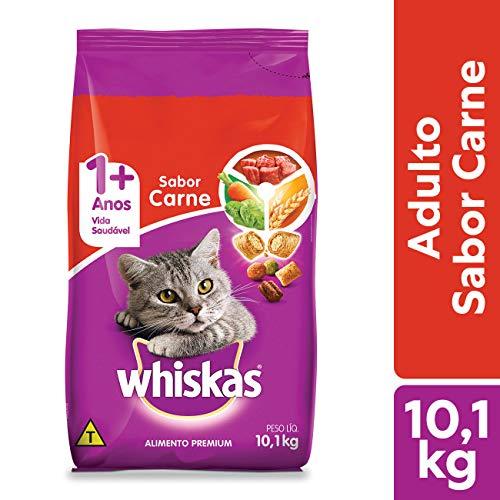 Ração Whiskas Carne Para Gatos Adultos 10,1 kg