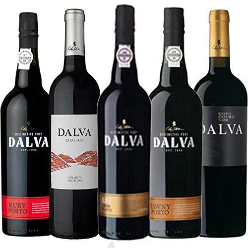 Kit de Vinhos Dalva Porto Contendo 5 Rótulos