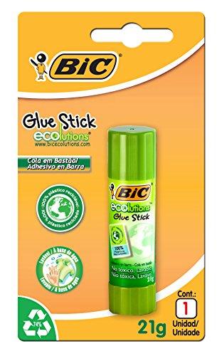 Cola Bastão Ecolutions Glue Stick, BIC, 886642, Transparente