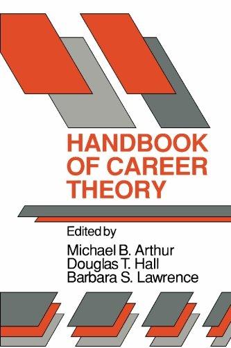 Handbook of Career Theory