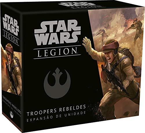 Wave 0 - Troopers Rebeldes - Expansão De Unidade, Star Wars Legion Galápagos Jogos Multicor