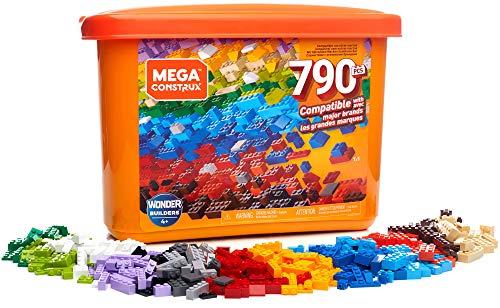 Caixa Core Blocos de Contar, 790 peças, Mega Construx, Mattel