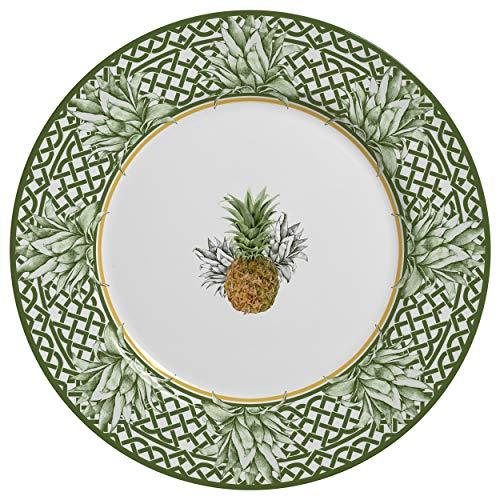 Conjunto Alleanza de 6 Pratos Raso Pineapple