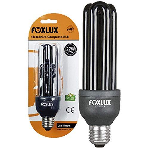 Lâmpada Fluorescente Compacta Foxlux – Luz Negra – 27W – 220V – Base E-27