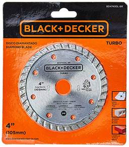 Disco Diamantado 4"Turbo, Black+Decker BD47400L