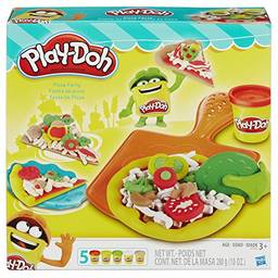 Conjunto de Massinha Play-Doh Festa da Pizza com 5 Potes Hasbro