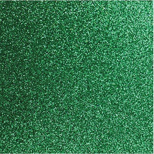 Make+ 9742, Placa Em Eva Com Glitter, 60 X 40 Cm, 2 Mm, Pacote De 05 - Verde