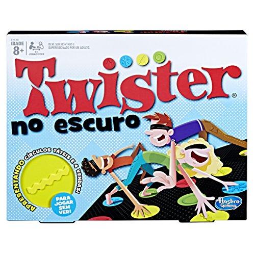 Hasbro Gaming Jogo Gaming Twister No Escuro