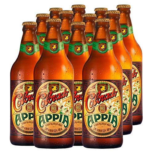 Kit Cerveja Colorado Appia 600ml - 12 unidades