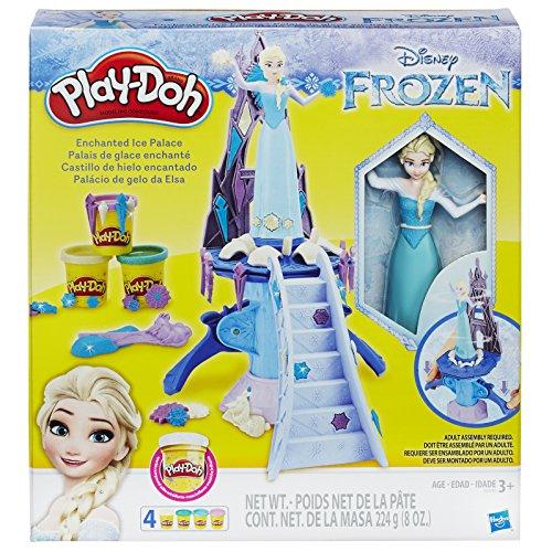 Conjunto Masssinha Play-doh Frozen Castelo Da Elsa Play-doh Multicor