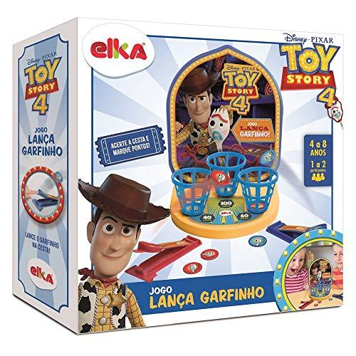 Jogo Lança Garfinho - Toy Story 4, Elka, Colorido