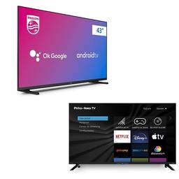 Smart TV LED 32" HD AOC 32S5135/78G - Design sem bordas, Wifi, Conversor Digital, USB, HDMI