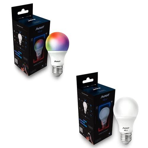 Lâmpada Inteligente LED Smart WI-FI compatível com Alexa, linha NEO, 10W, Luz branca e amarela (2700K-6500K), Bivolt, Avant