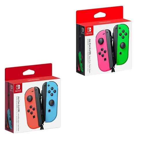Controle Nintendo Joy con - Verde e Rosa - Nintendo Switch (Nacional)