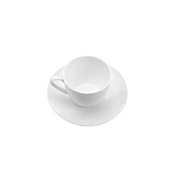 Lyor Clean Xícara de Chá com Pires, Branco, 220 ml