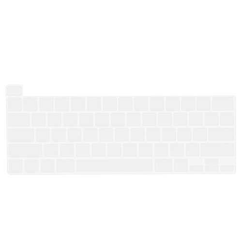 LENTION Capa ultrafina para teclado para MacBook Pro de 13 polegadas 2020 (modelo A2289/A2251/A2338 M1) e MacBook Pro de 16 polegadas (modelo A2141) protetor de layout dos EUA (transparente)