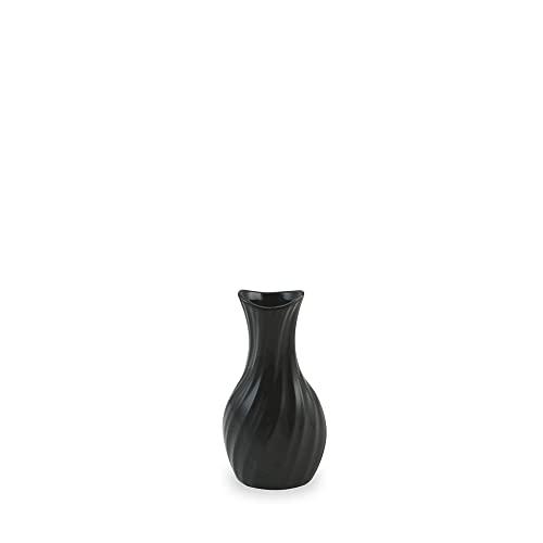 Vaso de Cerâmica Gode 9,5Cm Preto - Ceraflame Decor